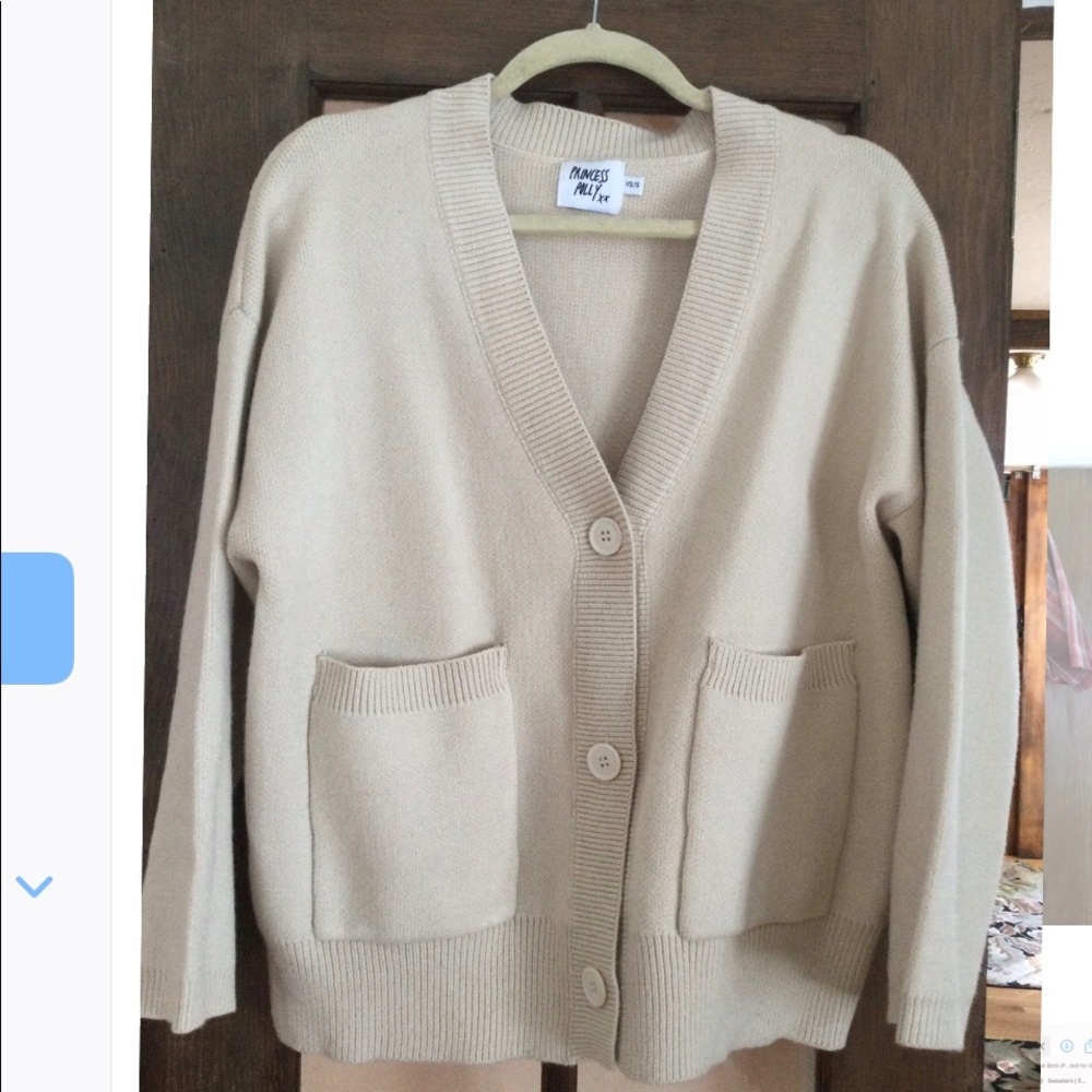 Princess Polly Burke Cardigan Size XS/S NWOT